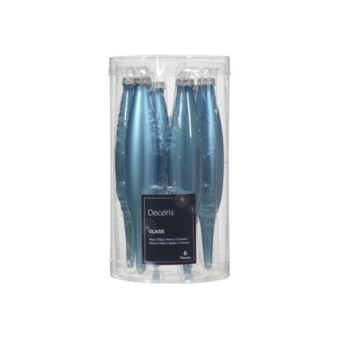 GOCCIA VETRO MIX DK BLUE H15 D
